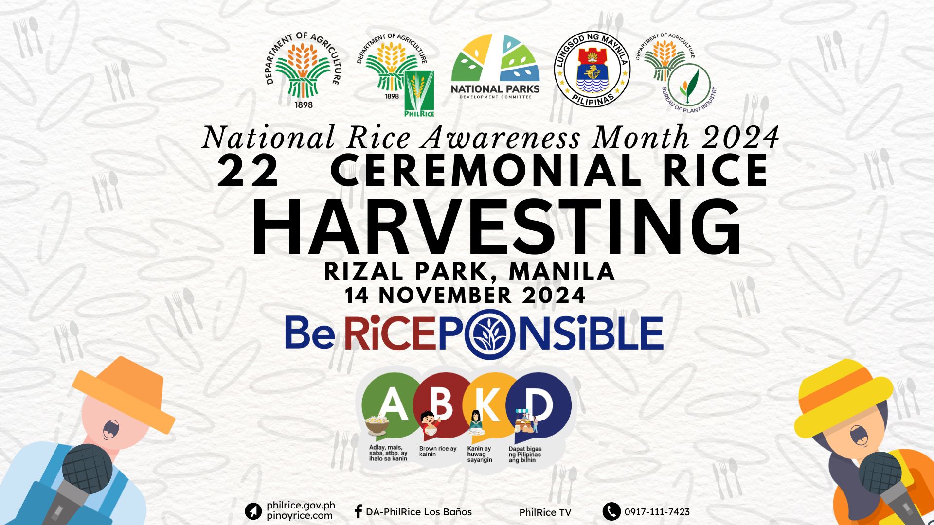 22nd Ceremonial Rice Harvesting, NRAM 2024